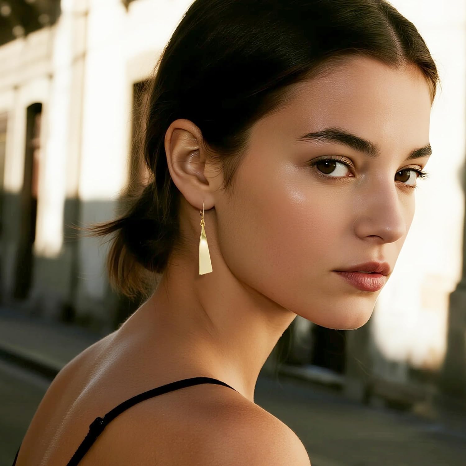 ALEXCRAFT Sterling Silver Dangle Earrings for Women Trendy Sterling Silver Drop Leverback Earrings for Women Long Hypoallergenic Dangle Earring for Jewelry Gifts - Image 5