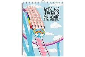 Here We Fucking Go Again 2025 Calendar