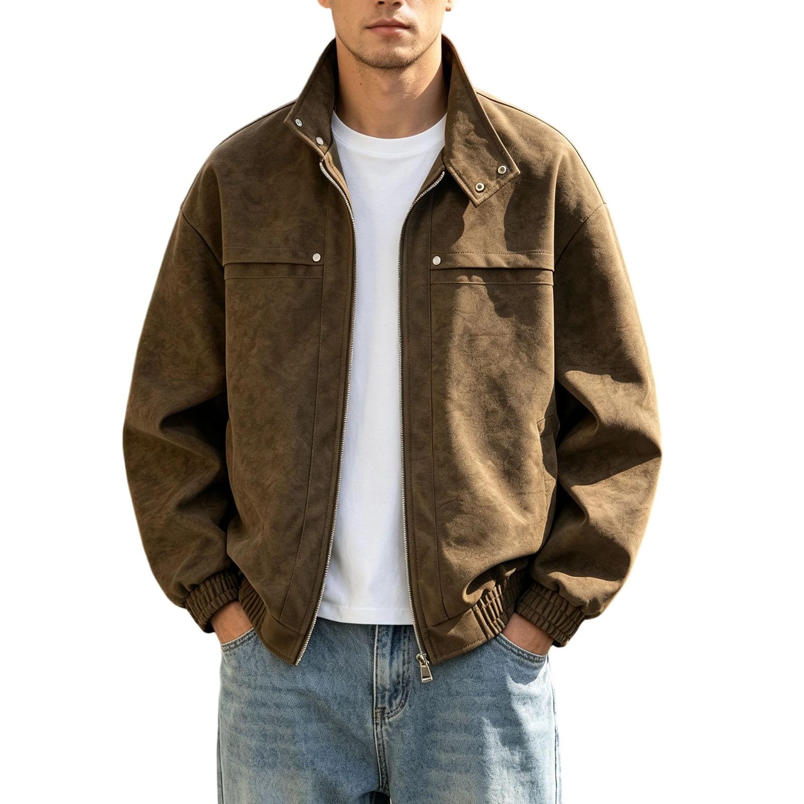 Generisch Softshelljacke Damen Vielseitige Herren-Freizeitjacke für den Alltag mit moderner und bequemer, leichter Konstruktion