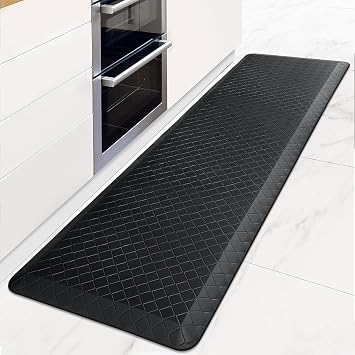 HappyTrends Kitchen Floor Mat - 4/5 Inch Thick Anti-Fatigue Kitchen Rug