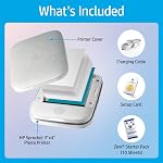 HP Sprocket 3x4 Imprimante photo instantanée – Imprimez sans fil 3.5x4.25. iOS & Appareils Android