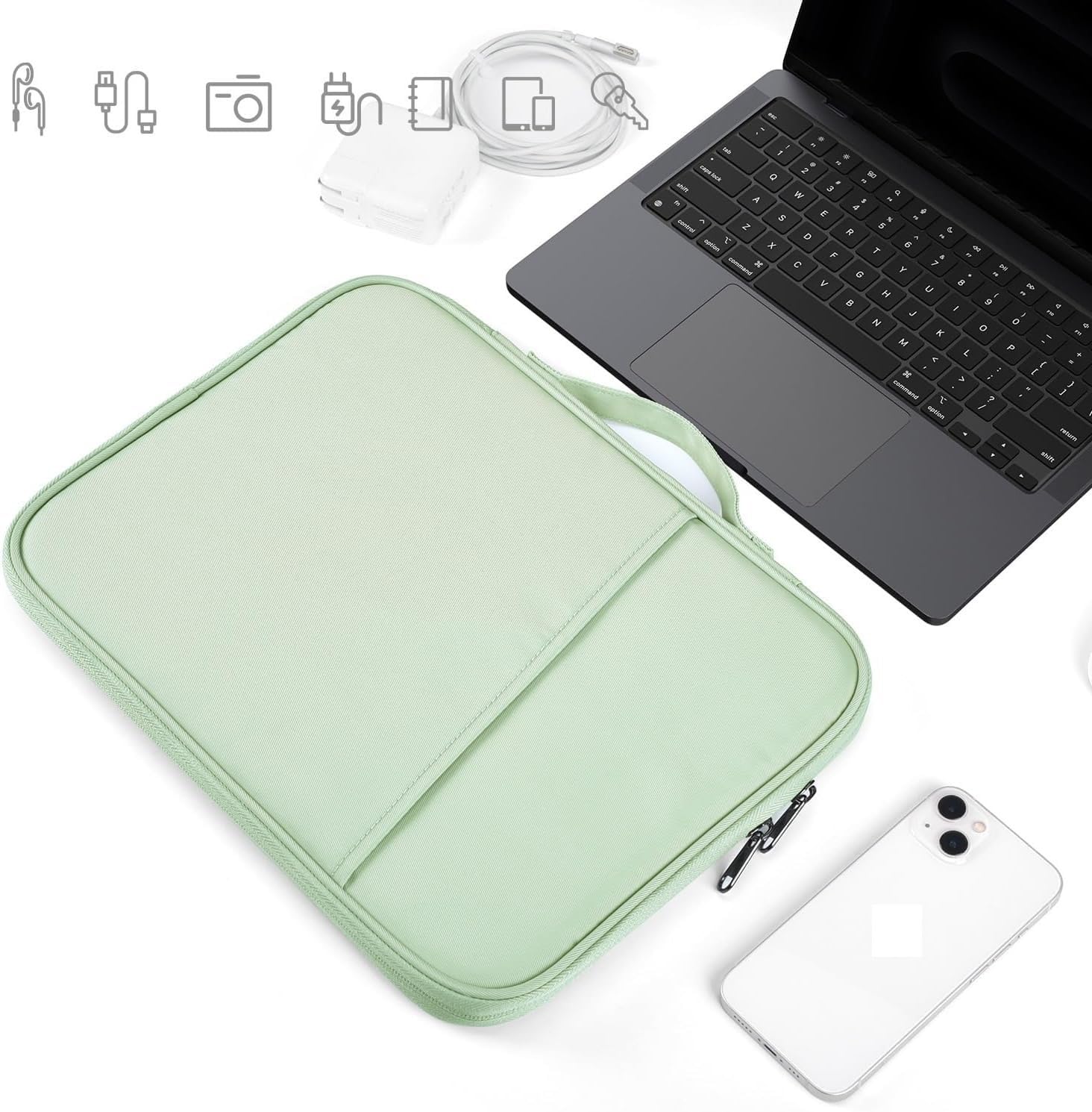 Custodia portatile for tablet adatta for Lenovo Idea Tab Pro/Yoga Tab Plus Custodia impermeabile in tela da 12,7 pollici 2025