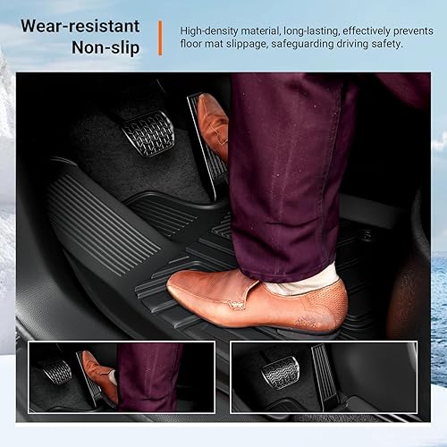 Vista 4 de powoq Tapete de suelo compatible con Toyota Highlander 2020-2026 Tapete de carga para maletero de repuesto para accesorios Toyota Highlander