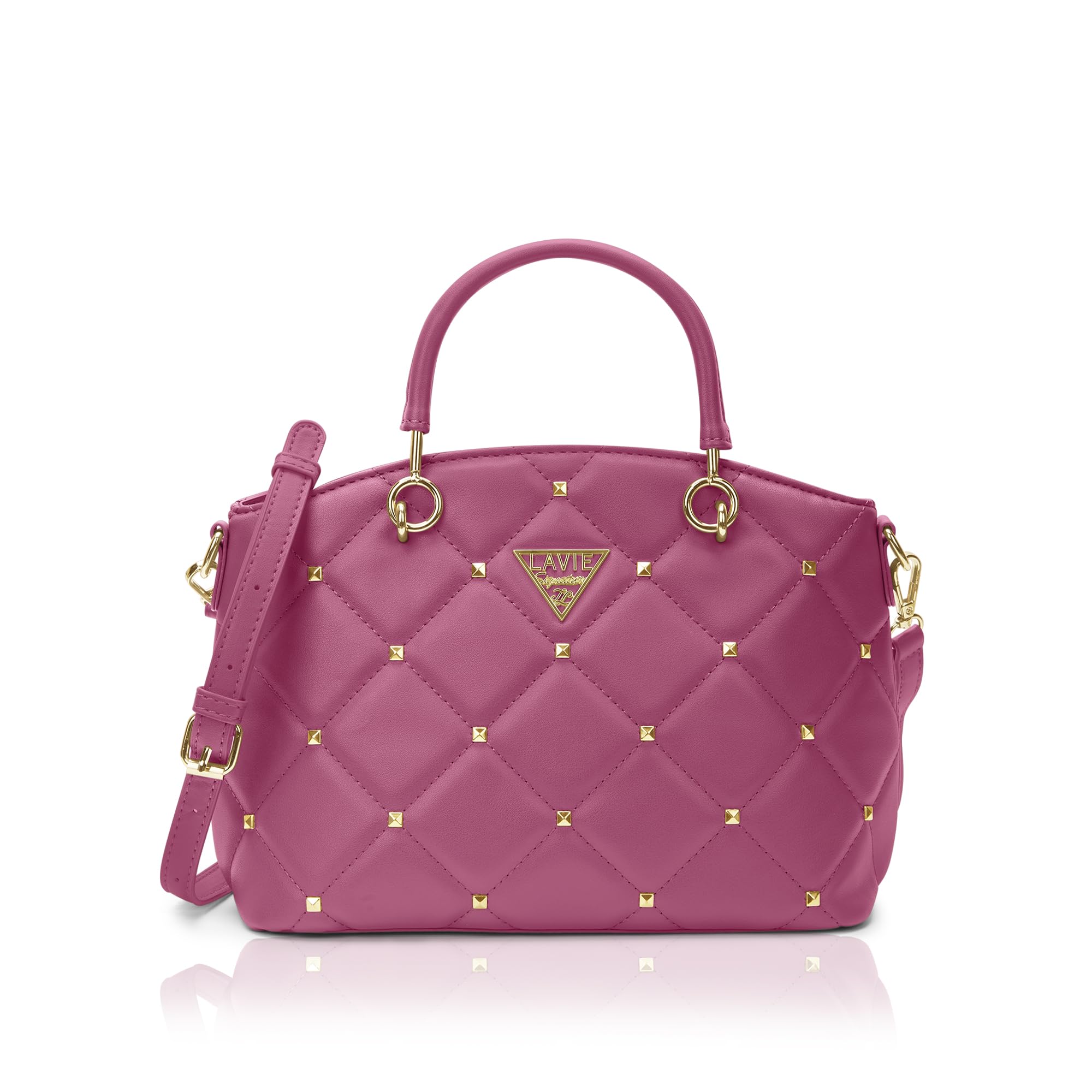 Women's Stud Lima Satchel Handbag | Satchel Bag for Work | Ladies purse | Stylish Shoulder Bag | Gift For Women-image-4