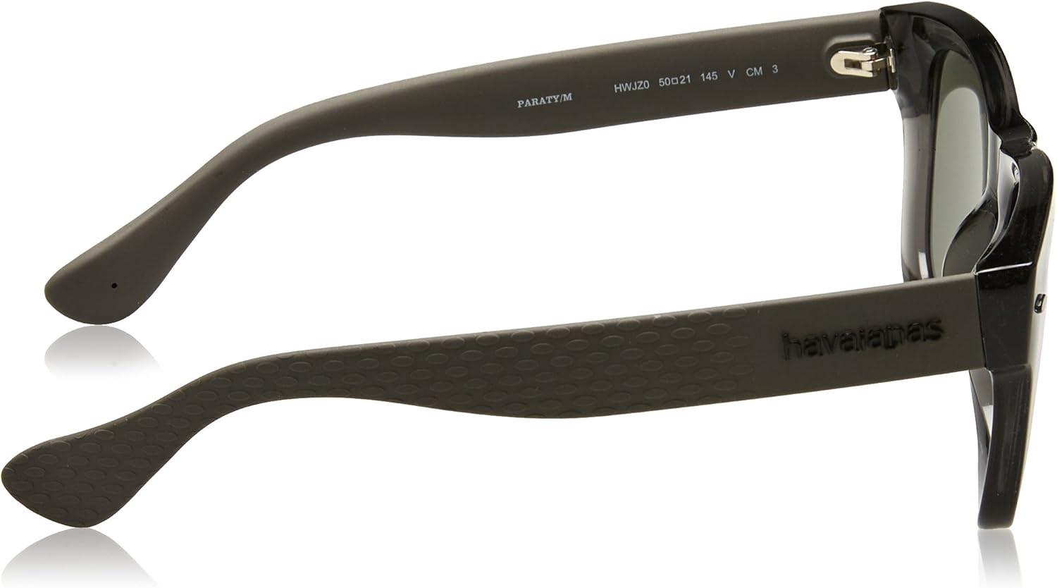 Havaianas Sunglasses Paraty Square Sunglasses, Dark Grey, 50 mm