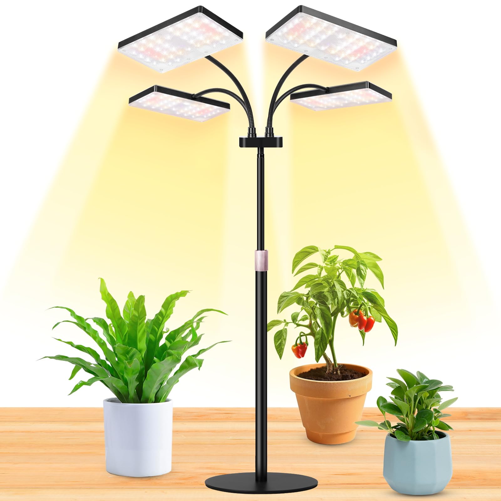 Amazon.com : LBW Desk Grow Light for Indoor Plants, Full Spectrum