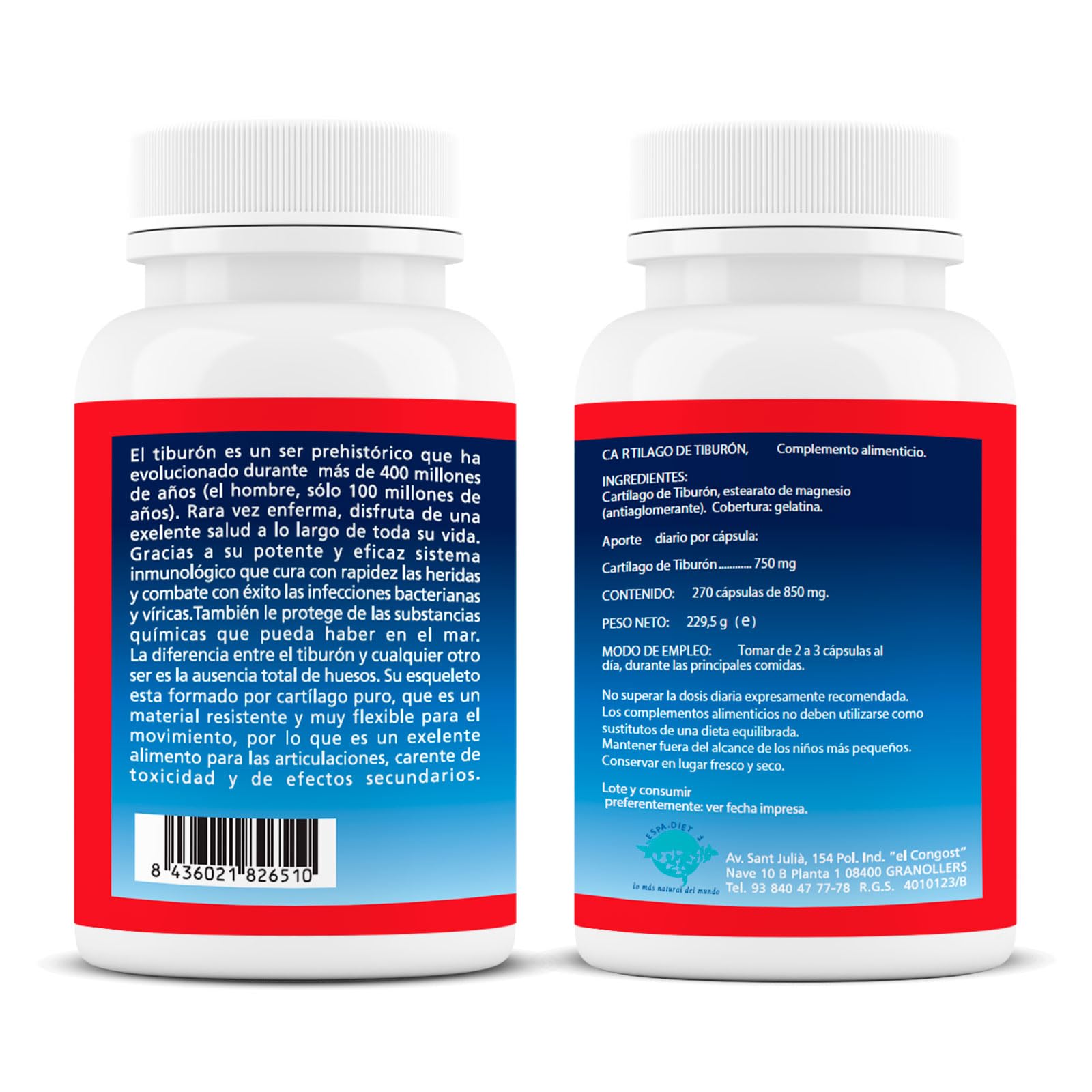 Espadiet Chrząstka Tib.270Cap Mont-Star 300 g