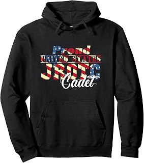 Proud United States Junior ROTC Cadet Shirt JROTC Members Pullover Hoodie