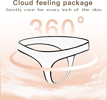 VISSAY Cotton Underwear for Women,Low Rise Breathable Comfortable Thongs,Sexy Stretch Soft Womens Panties Thong 4 Pack