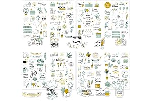Cheerful Birthday Stickers for Enhanced Creativity and Personalization