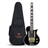 Electric Guitar 6 String EG-1 Custom (Gloss Black), Right, (EG1C BKG)