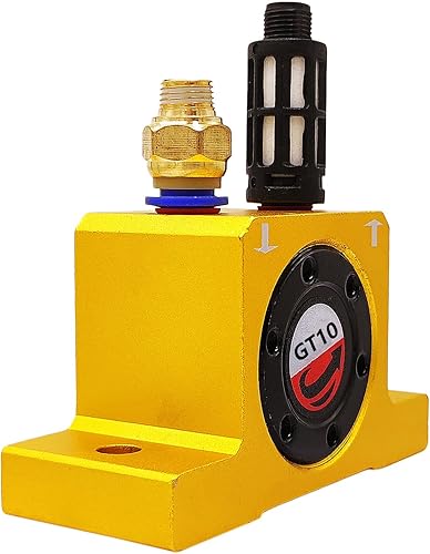 Miniatura 5 de Vibrador de turbina neumática GT10, vibrador de turbina neumática G de 18 pulgadas, vibradores de turbina neumática industrial, serie Golden GT-10