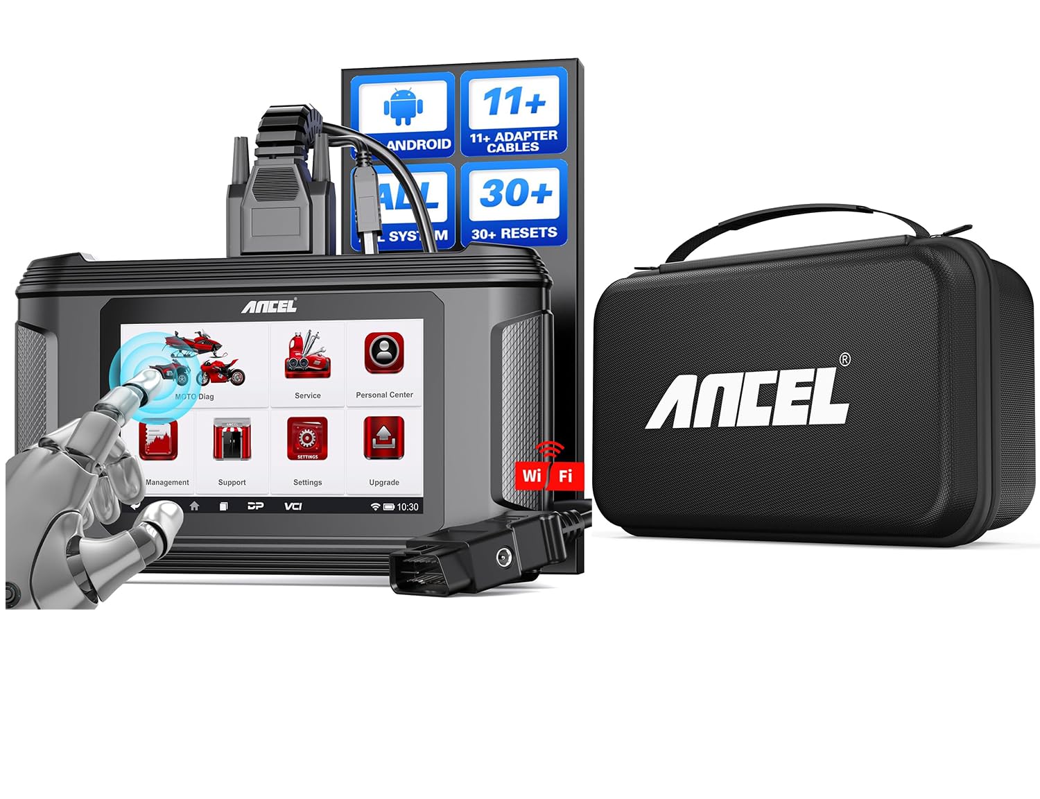 アンテプリマ Amazon.com: ANCEL MT500 Plus Motorcycle Scanner with ANCEL Large