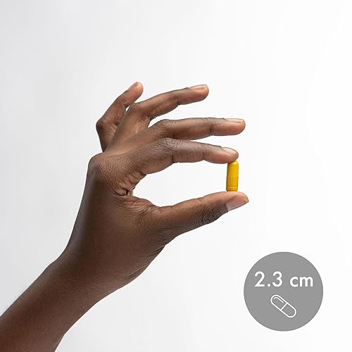 Miniatura 6 de Dr. Mercola Curcumin Advanced - 500 mg de extracto de raíz de curcumina - 95% curcuminoides - Para la salud visual, digestión y enfoque - liberación