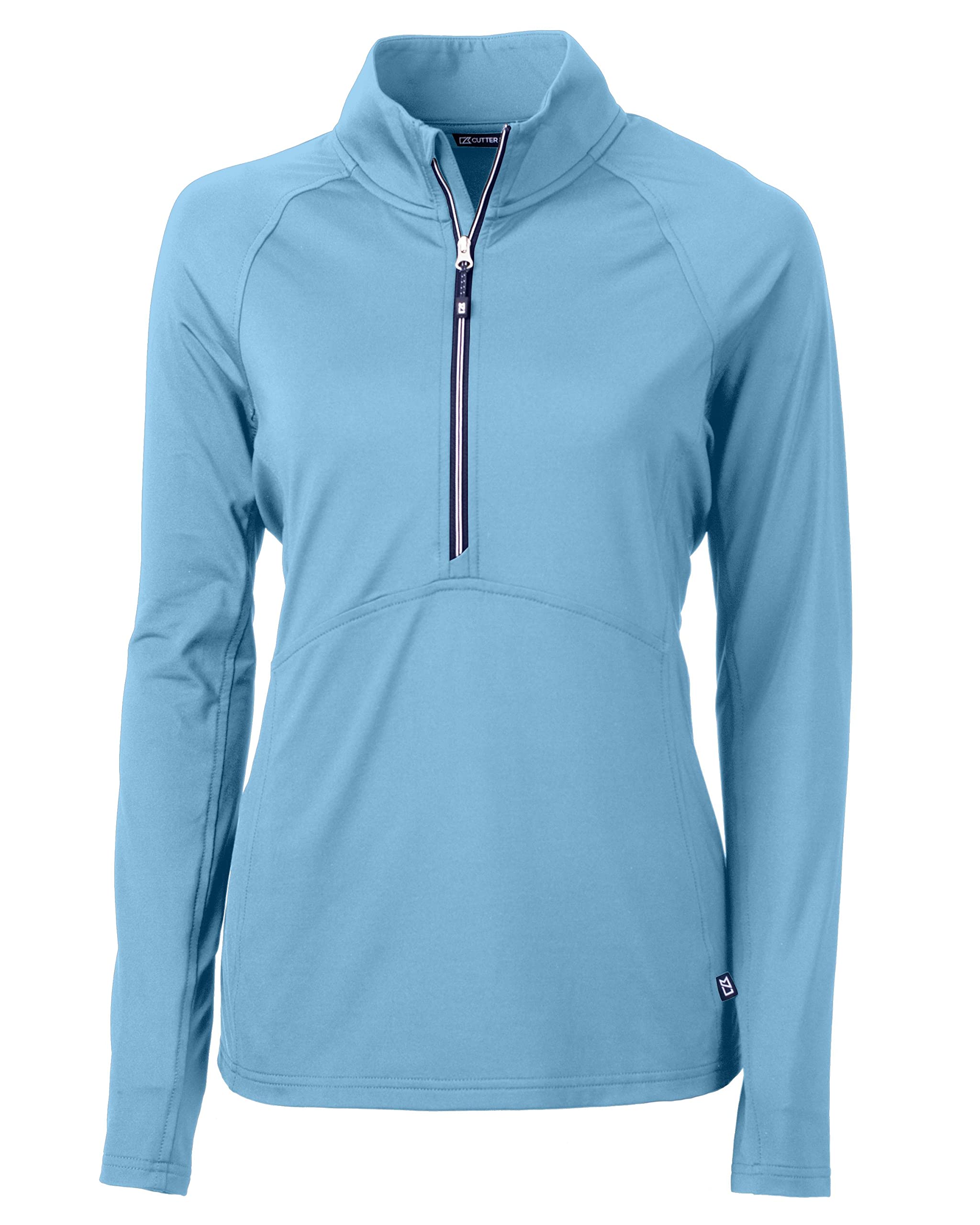 Cutter Buck womens Adapt Eco Knit Stretch Recycled Womens Half Zip Pullover