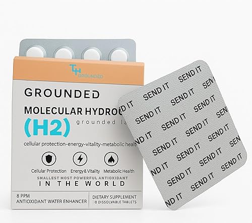 H2 Tabletas de agua de hidrógeno molecular con magnesio antioxidante tableta de agua potable apoya la salud celular, combate el estrés, la