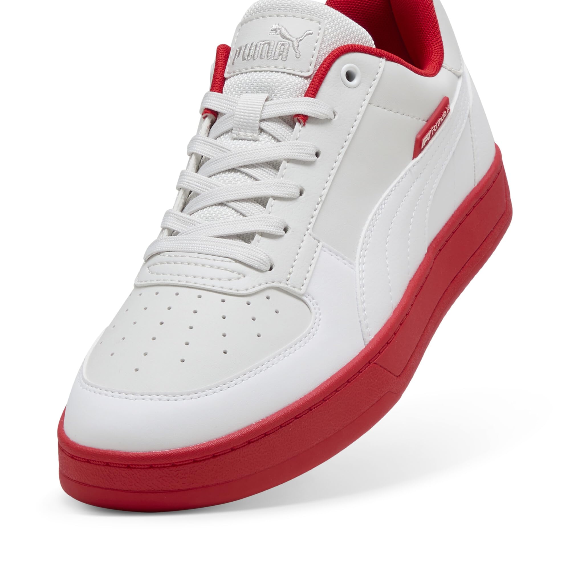 PUMA Shoes, Zapatos de Fórmula 1 Caven 2.0 para Hombre, Gris Pluma, Blanco, 14