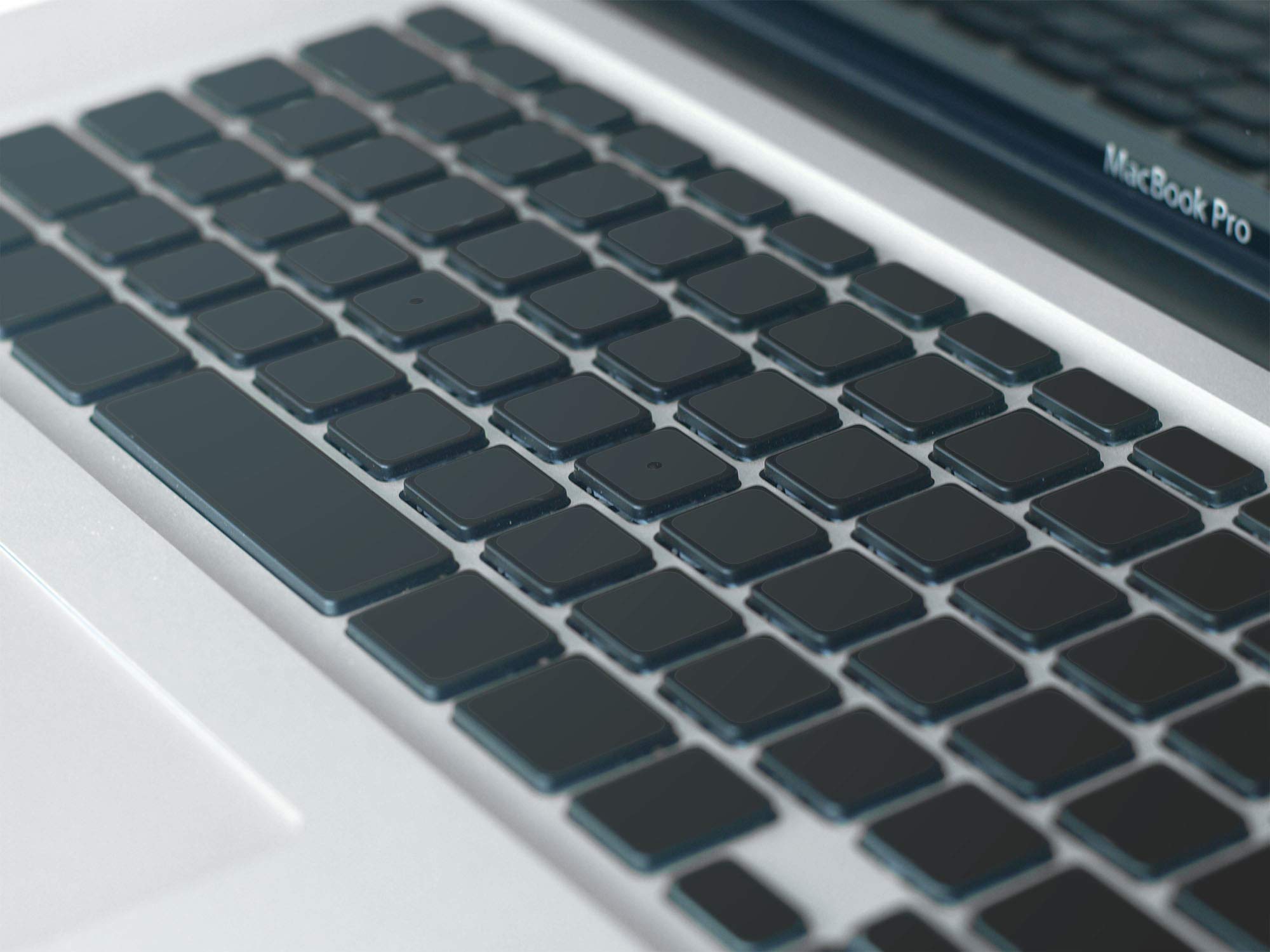 Amazon.co.jp: ブラックアウトステッカー for Mac 15mm(MBA/MBP~2015