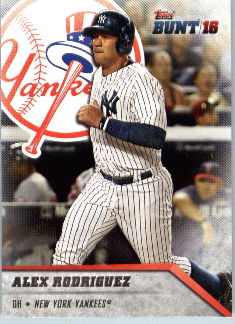 Amazon.com: 2016 Topps Bunt #112 Alex Rodriguez New York Yankees