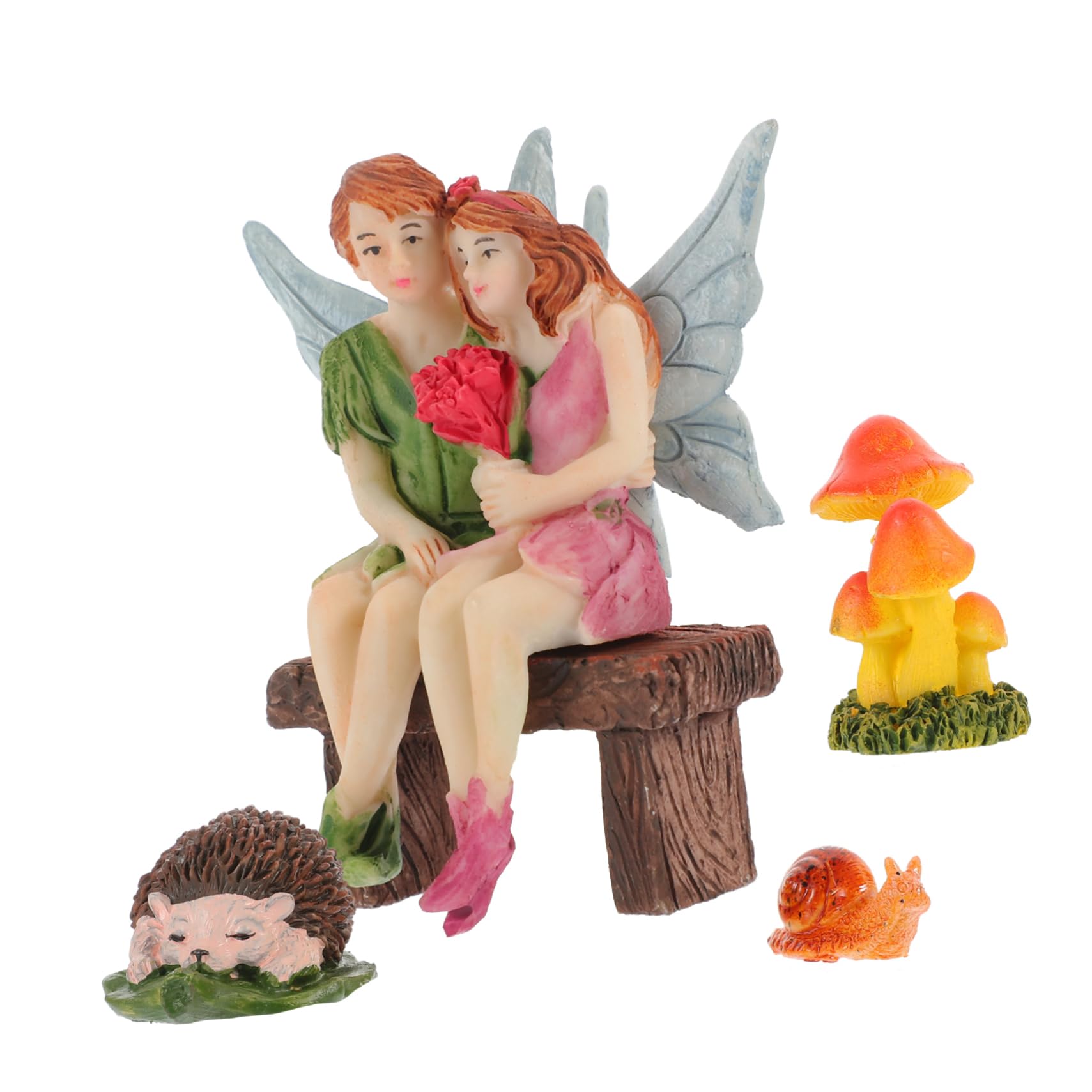 Toyvian 3 Sets Kunstharz Handwerksornamente Pilz Feengarten Zubehör Harzfiguren Für Den Außenbereich Feenfiguren Zur Dekoration Miniatur Tierstatuen Aus Harz Miniaturfiguren