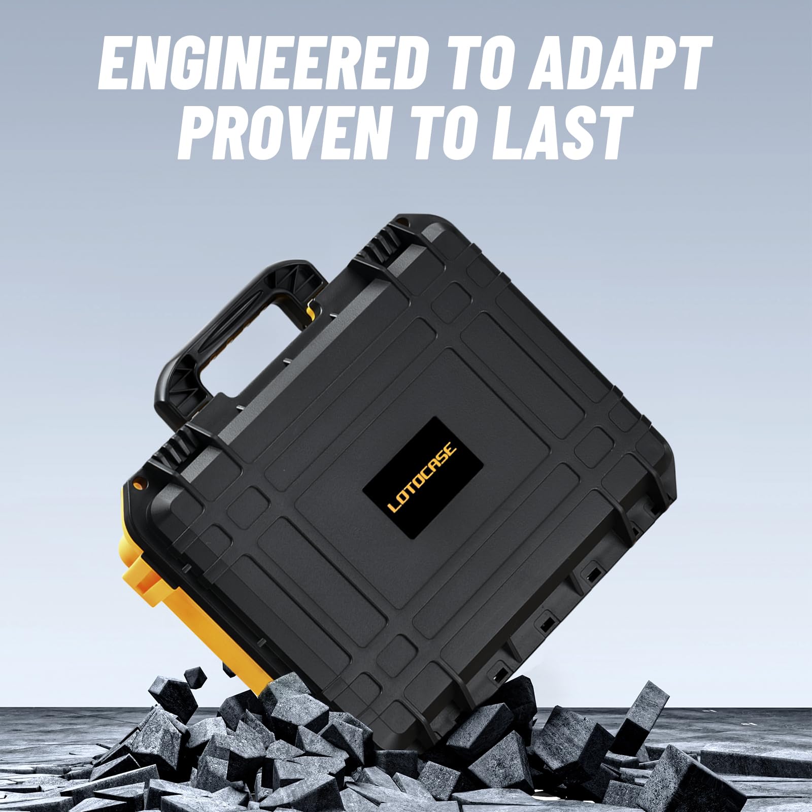 DHD ロックダンス5.10ソフトケース付 LOTOCASE Storage Hard Case for DEWALT 20V Max Cordless Drill