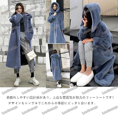 Dolce & Gabbana ロングファーコート ロングコート カシゴラ フォックスファー付き 着丈87cm