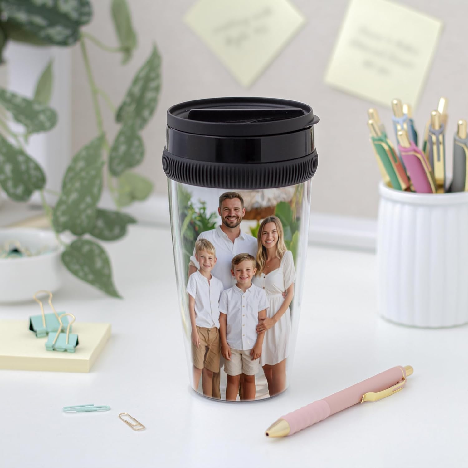 Thermo-Temp Design Your Own Mug - 12 oz. Photo DIY Travel Tumbler - Pack of 24 - Image 5