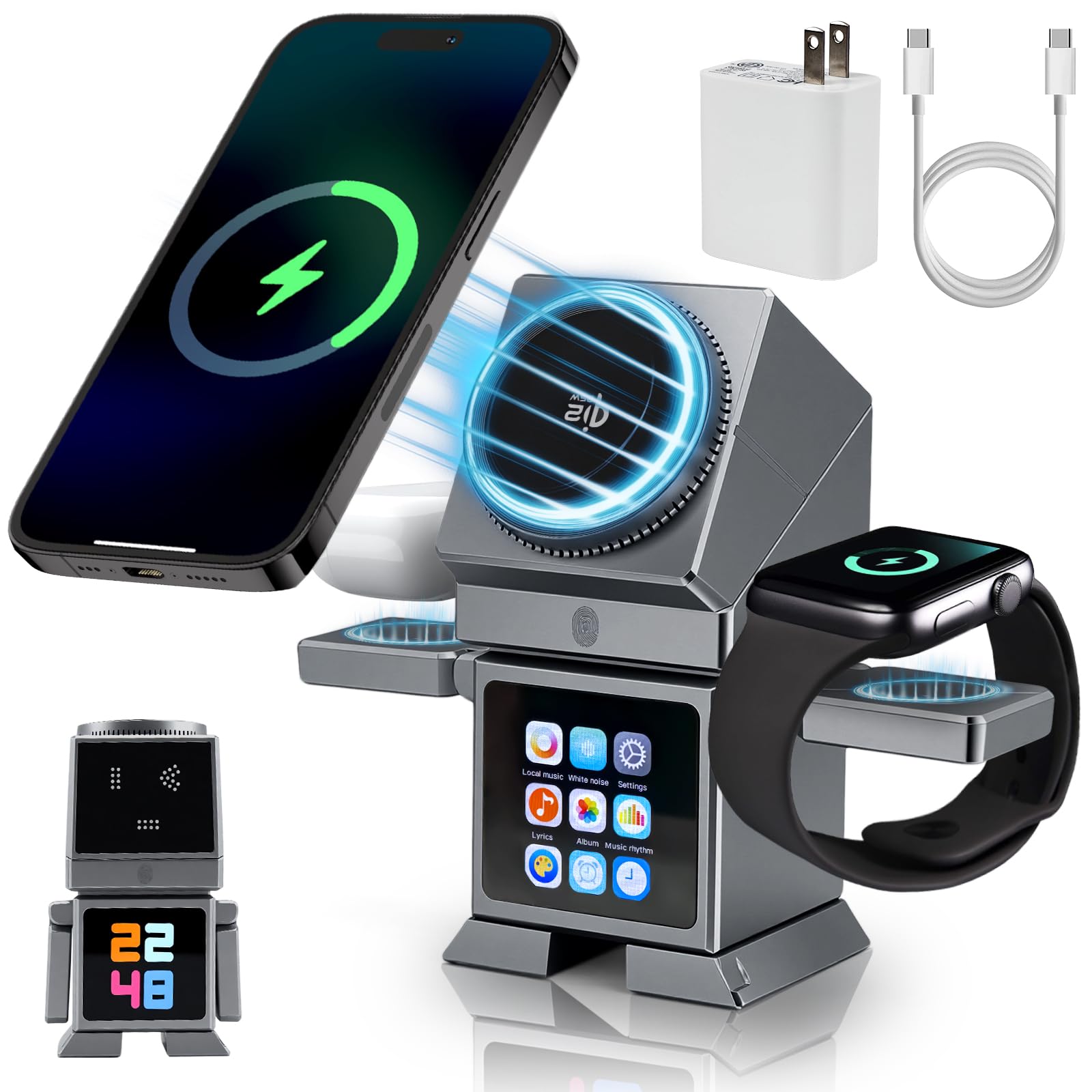 ModiTech Qi2.2 Robot Charging Station