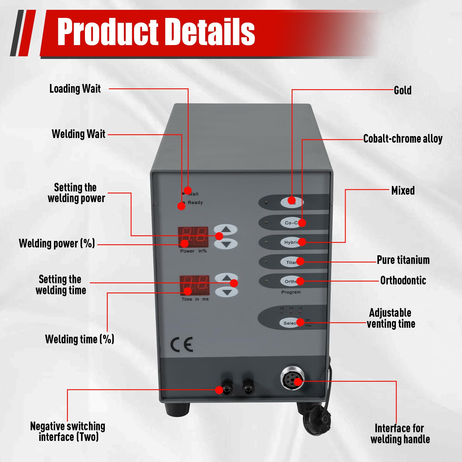 Máquina automática de soldadura por puntos, máquina de soldadura por arco de argón de pulso máquina de soldadura automática, máquina de soldadura de joyas, herramienta de reparación de joyas