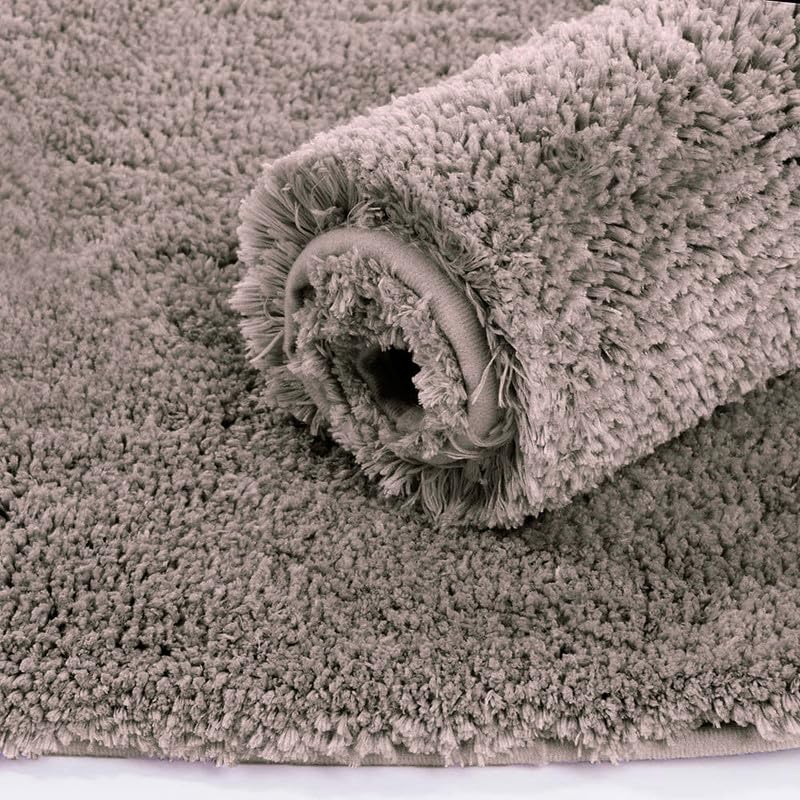 Image of Amazon Brand - Umi Vegas Carpets - Anti-Slip, Microfiber Super Soft, Washable - Carpet for Bedroom, Living-Room (4x6 Feet, Cocoa)