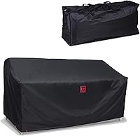 Vista 1 de Turtle Life Funda para sofá de patio, resistente al agua, resistente a los rayos UV, resistente al agua, antidecoloración, con ventilación de aire