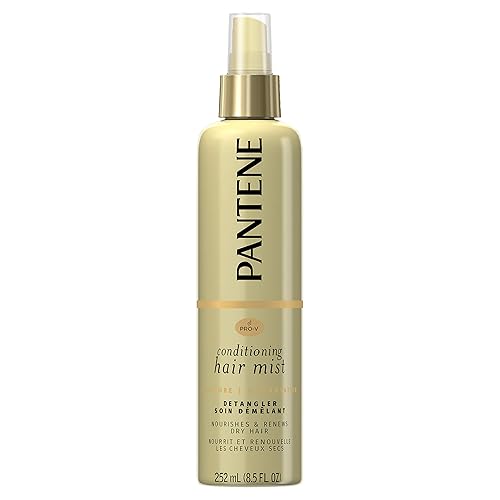 Pantene Pro-V Nutrient Boost Moisture Conditioning Mist Desenredante nutritivo y renovador, 8.5 onzas líquidas