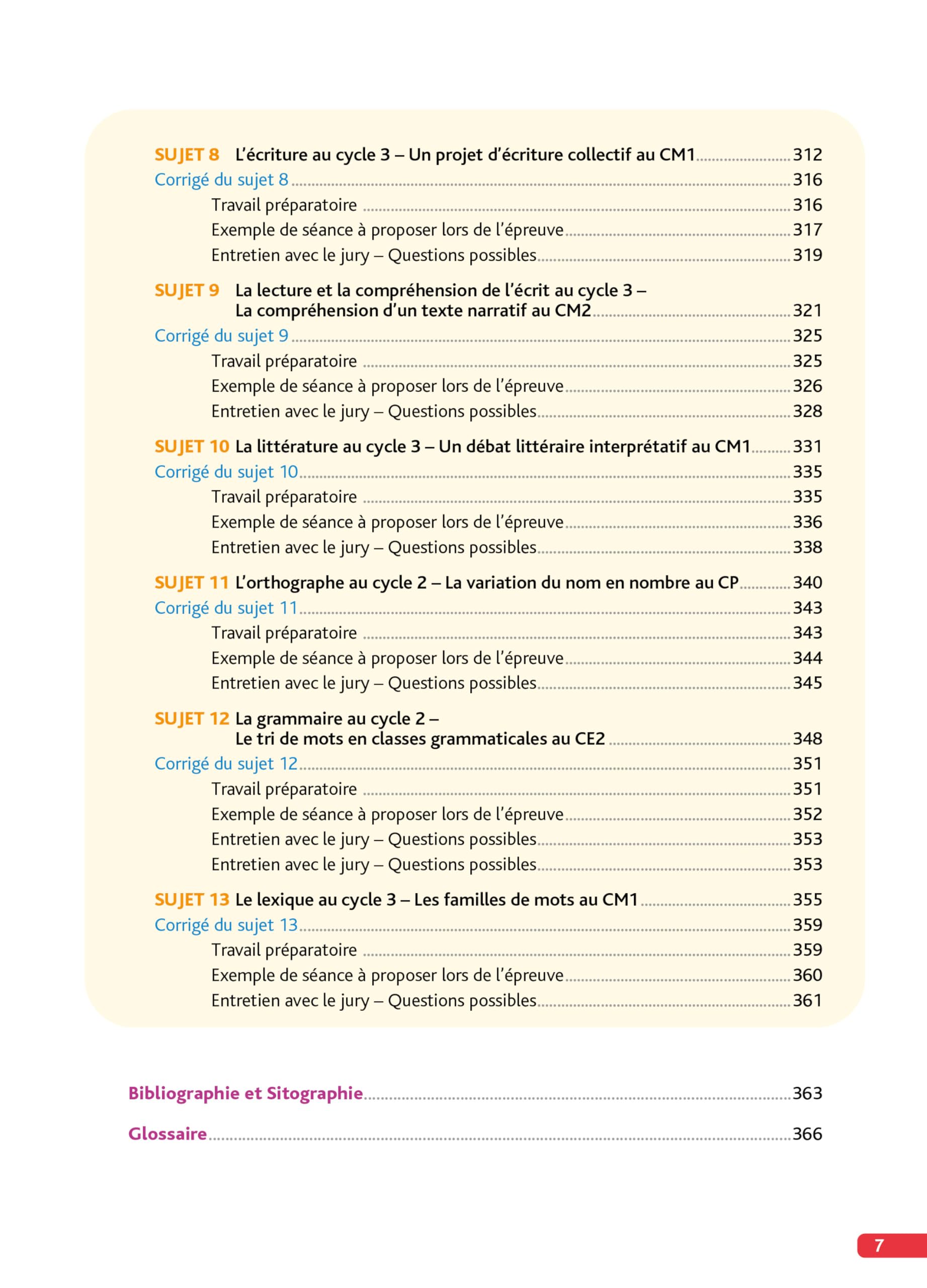 Objectif CRPE 2026-2027 - Français - La leçon - épreuve orale d'admission
