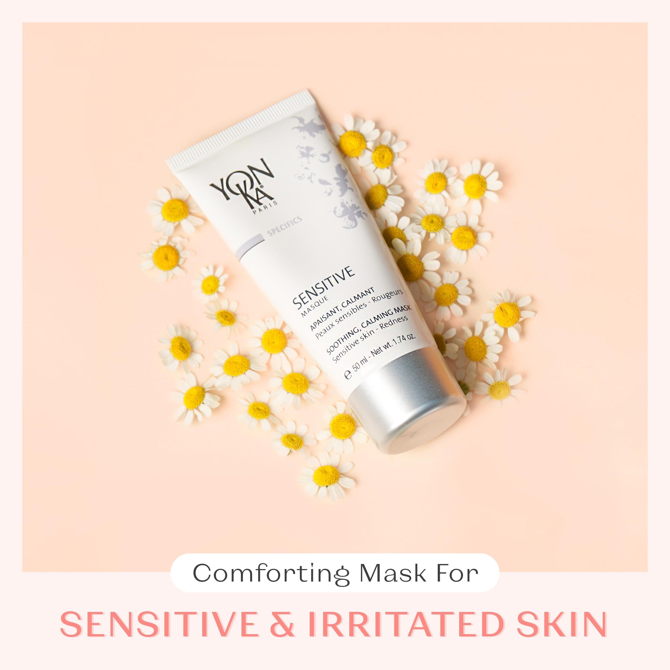 Yonka - Maschera sensibile per maschera unisex, 49,3 g