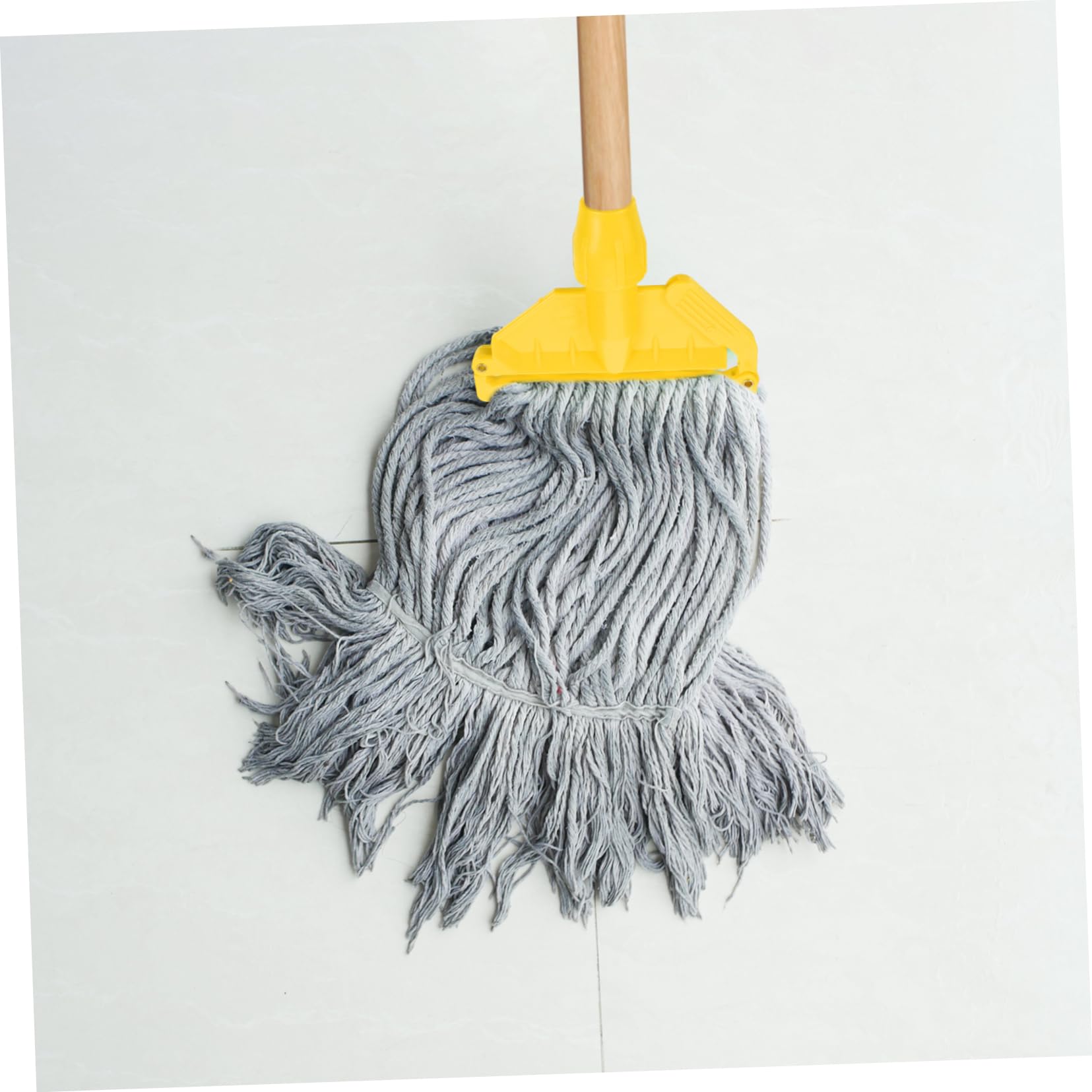 COLLBATH 5pcs Commercial Mop Head Replacement Clamp for Detachable Mop Handle Part