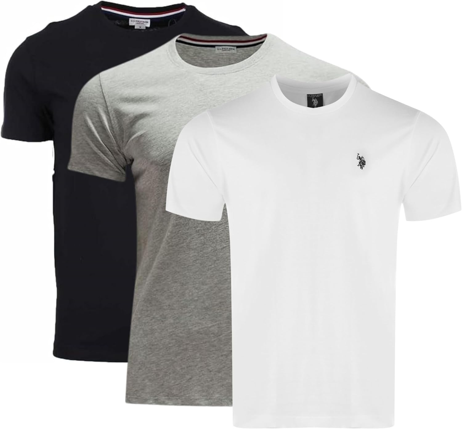 U.S. POLO ASSN. Mens Crew Neck Small Pony T-Shirt