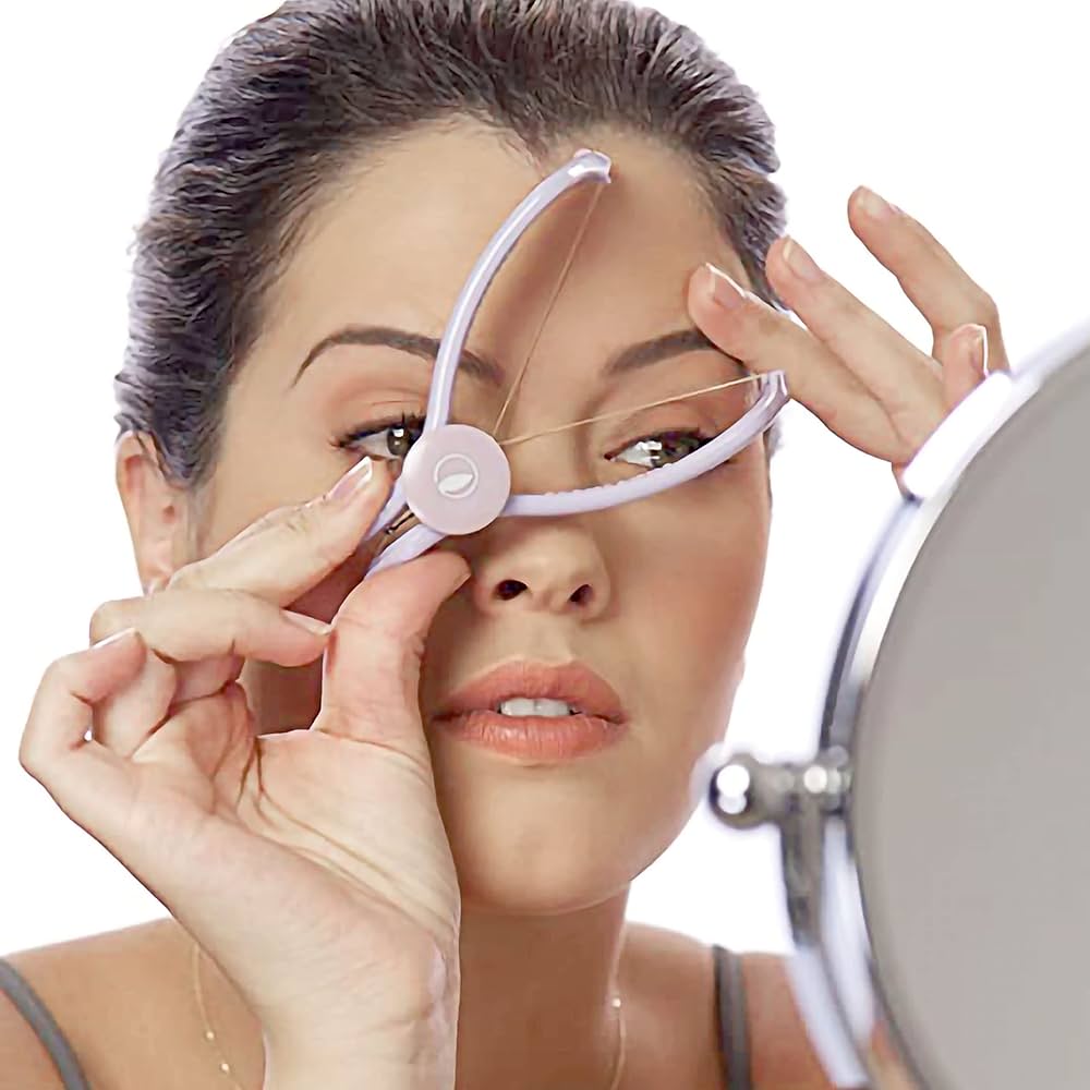 Amazon.com : Slique Eyebrow Face and Body Hair Threading and Removal System. Amazing at home quick and painless hair removal system using the ancient technique of Threading to remove ALL unwanted facial