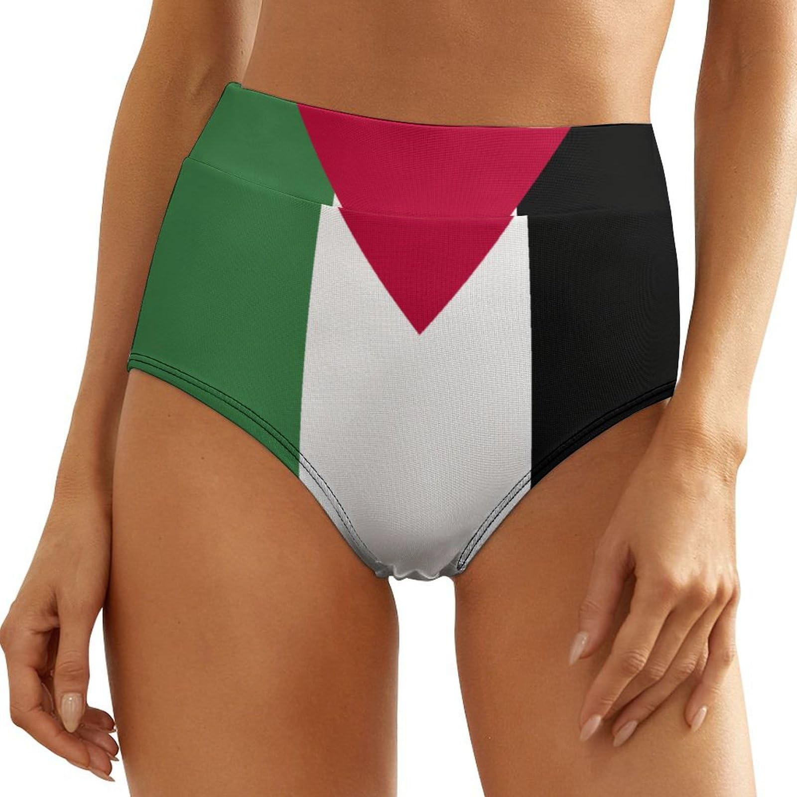 TAIZIYEAHPalestine Flag Vntage Casual Long Sleeve Shirt Tops Womens Summer Cute Short Sleeve