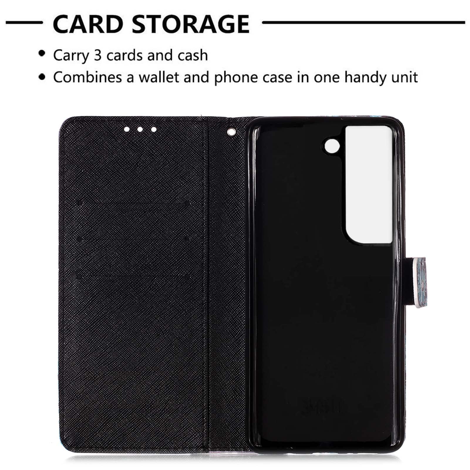 BLOTECH Redmi 10C Flip Caso Pelle Premium Portafoglio Custodia Portafogli 3D Pittura Colorata Magic Wallet Protezione con Coin Pocket Stand Function