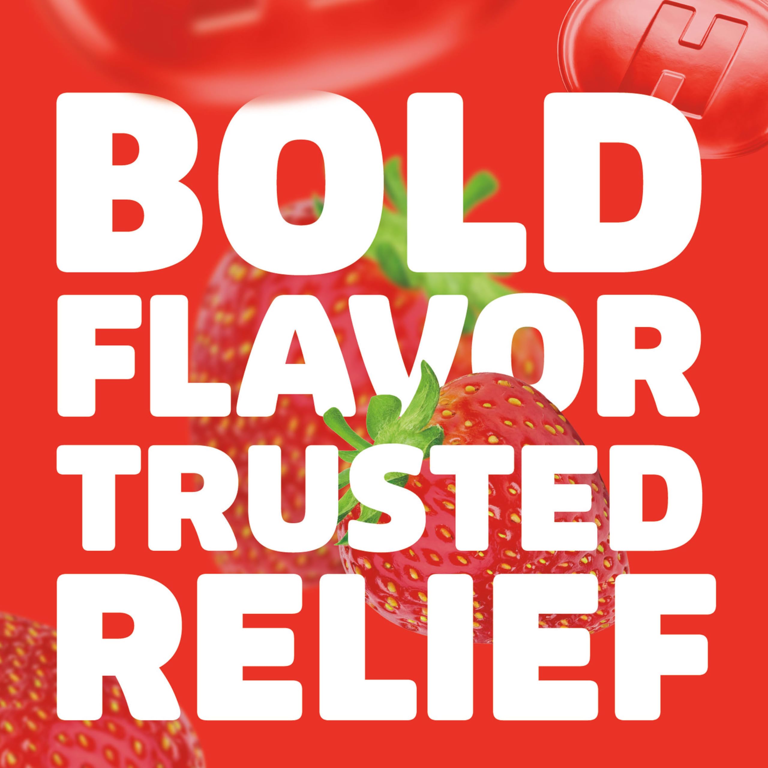 HALLS Throat Relief Strawberry Cough Drops, 180 ct — Amazon image 8