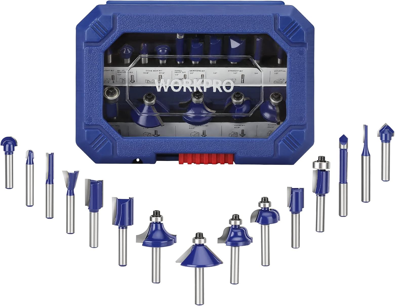 Irwin Tools 1901047 Marples Basic Router Bit Set (6 Piece)