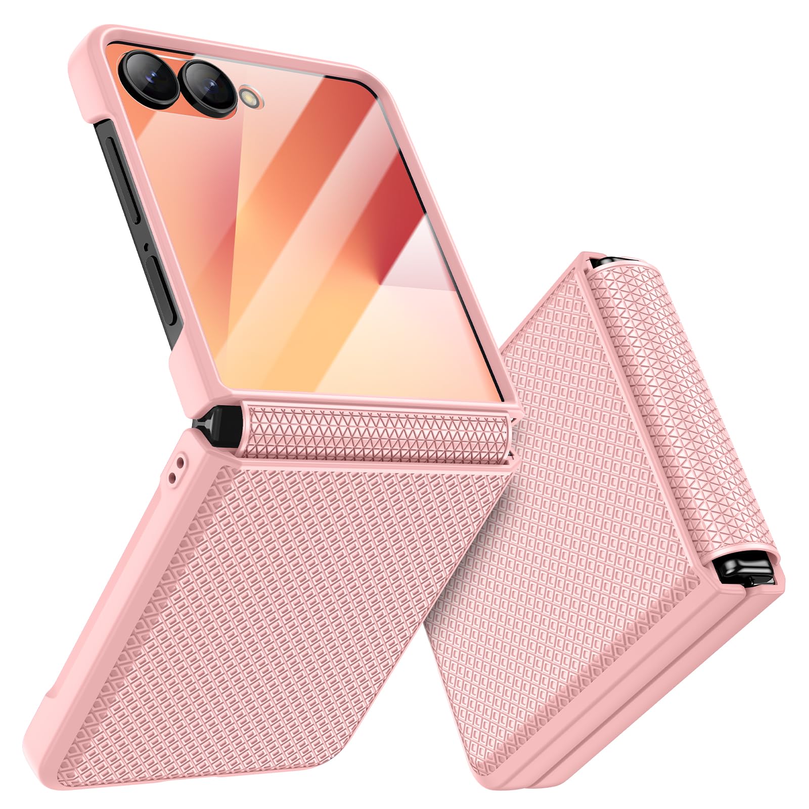 für Samsung Galaxy Z Flip 7 Hülle [Not für Flip 7FE] mit Scharnierschutz &