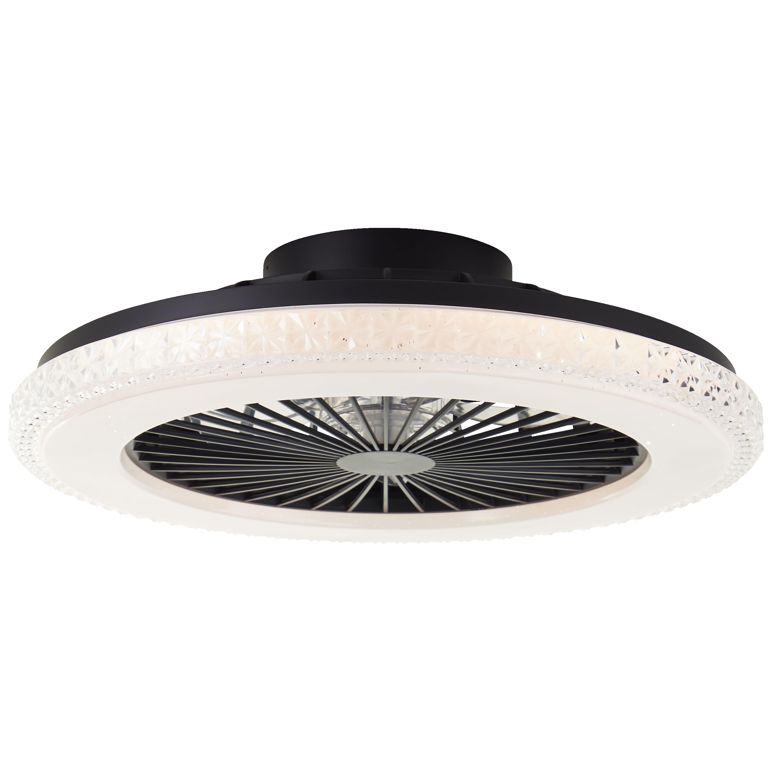BKZO 55cm LED-Deckenleuchte Mit Ventilator - Dimmba Produktbild-Vorschau 14