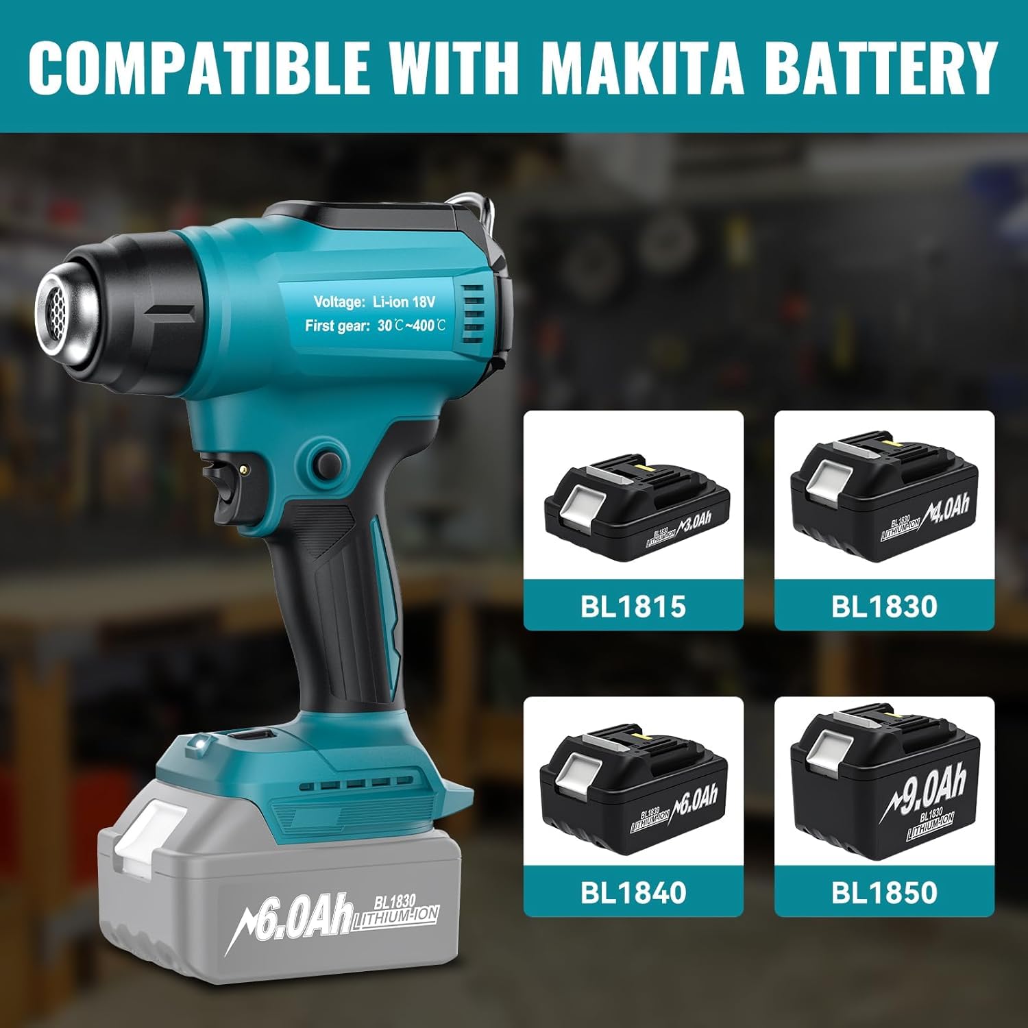mofa Mini heteluchtpistool, elektrisch 150 W, mini krimpgereedschap, bosseleren, heteluchtföhn, heteluchtblazer, DIY gereedschap (zwart, rood