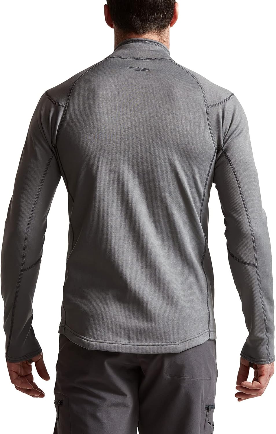 SITKA Gear Men's Core Midweight Zip-T Long Sleeve Hunting Shirt, Woodsmoke, X-Large