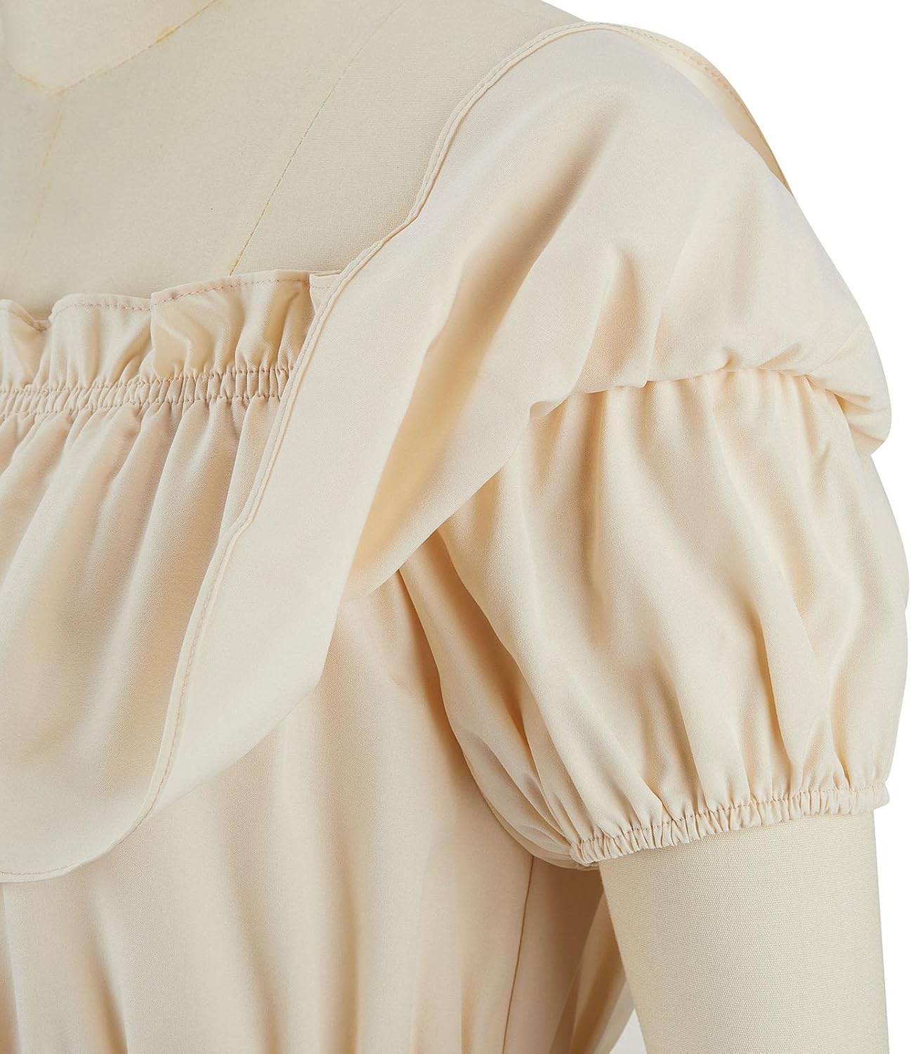 Zhitunemi Renaissance Costume Women Blouses: Peasant Blouses for Women Tops - Retro Photoshoots for Historical Enthusiasts - Image 4