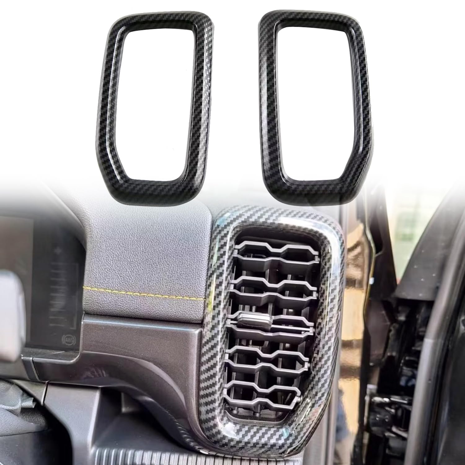 CTH for Ford Ranger 2024-2025 Interior Center Console Air Vent Outlet Window List Switch Control Button Gear Shift — view 7