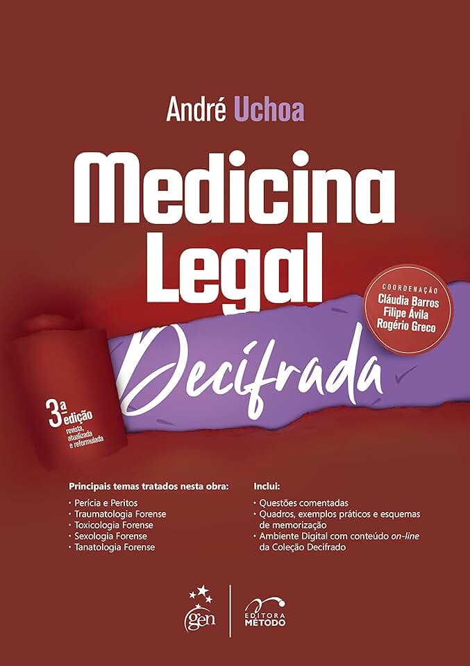 Coleção Decifrado - Medicina Legal Decifrada - 3ª Edição 2023