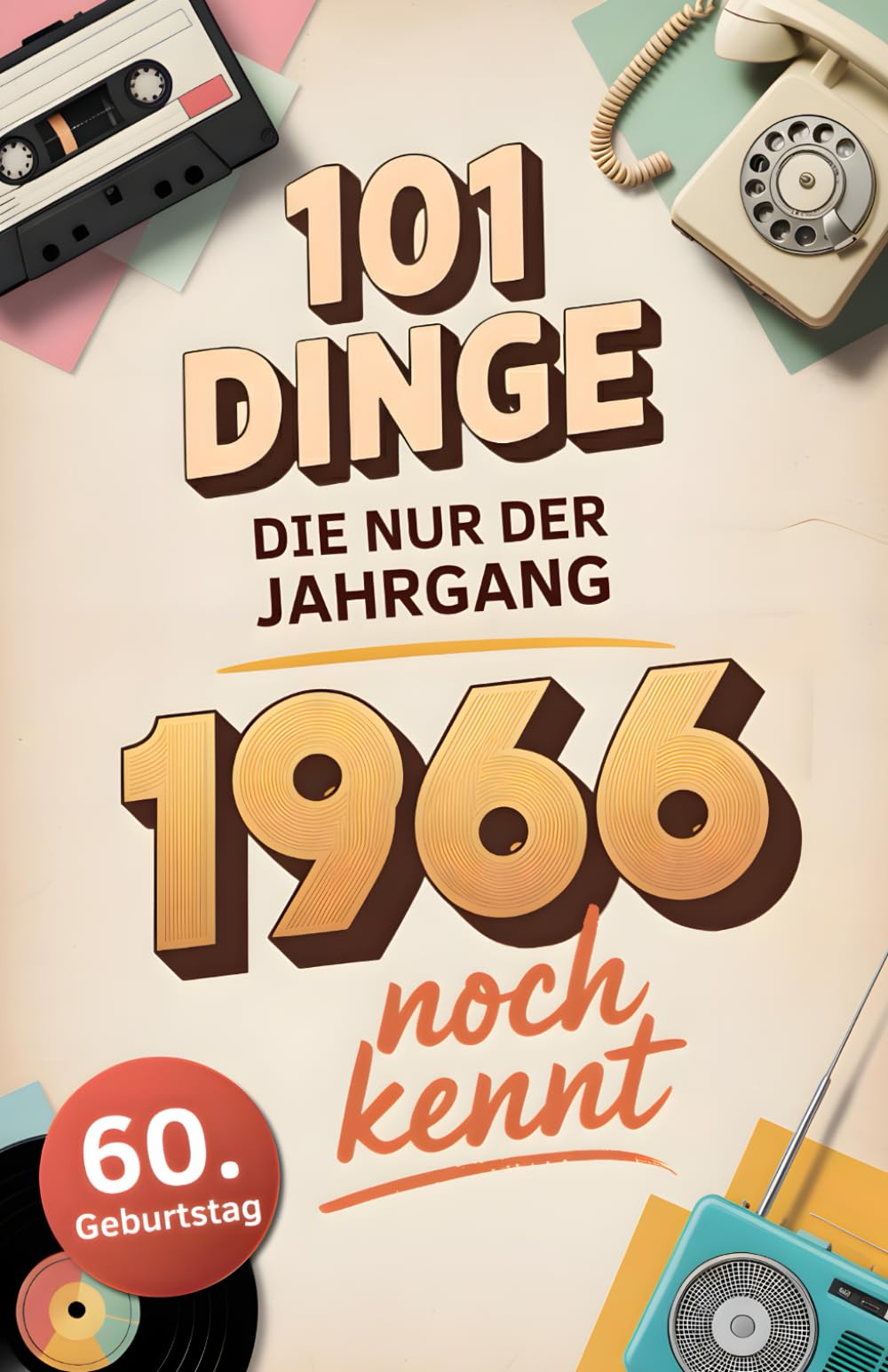 101 Dinge  die nur der Jahrgang 1966 noch kennt: Eine Zeitreise in dein Geburtsjahr – Das besondere Geschenk zum Geburtstag