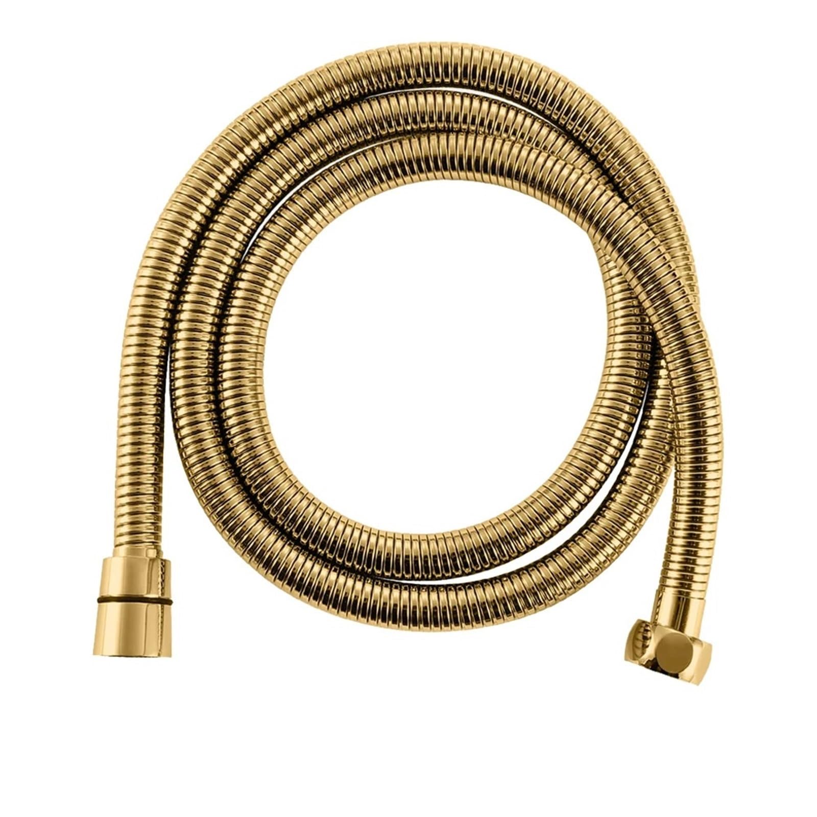 Poasdjdc Color9 Shower Hose Stainless Steel Corrugated Pipes Multicolor 120-180Cm Shower Bidet Sprayer Replacement(,180Cm)